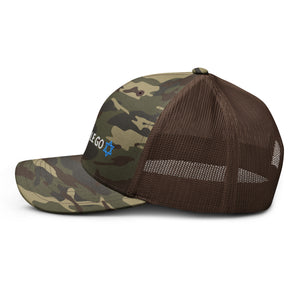 Let My People Go Camouflage trucker hat