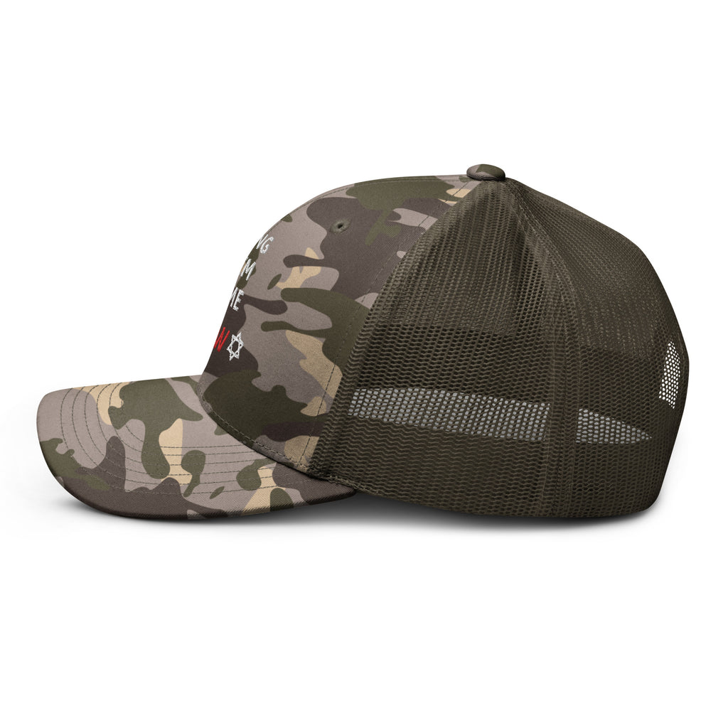 Bring Them Home Now - Camouflage trucker hat
