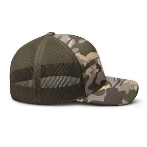 Am Israel Chai - Camouflage trucker hat