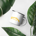 Bevakasha Enamel Mug