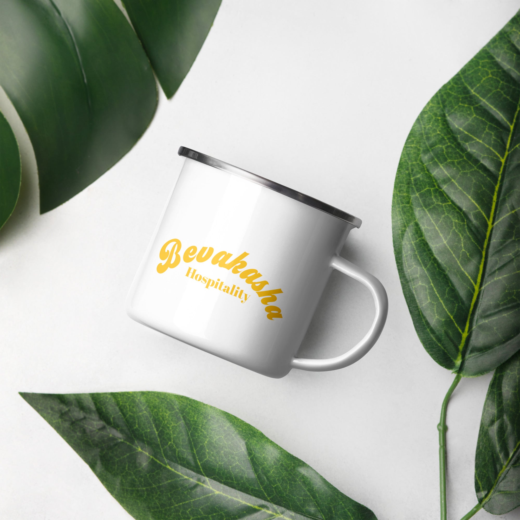 Bevakasha Enamel Mug