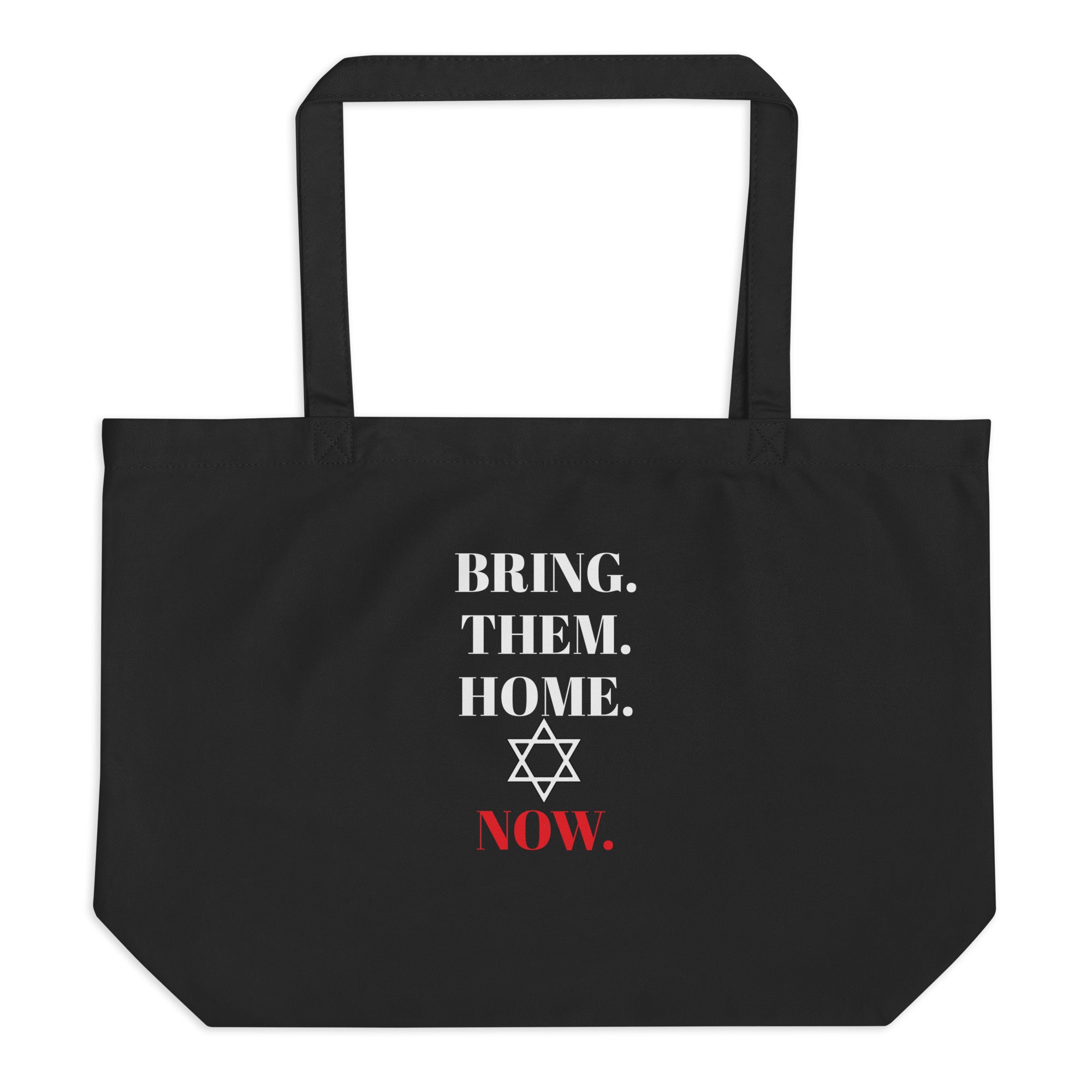 Bring Them Back Now - Large organic tote bag