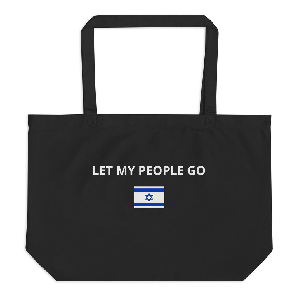 Let My People Go - Large organic tote bag