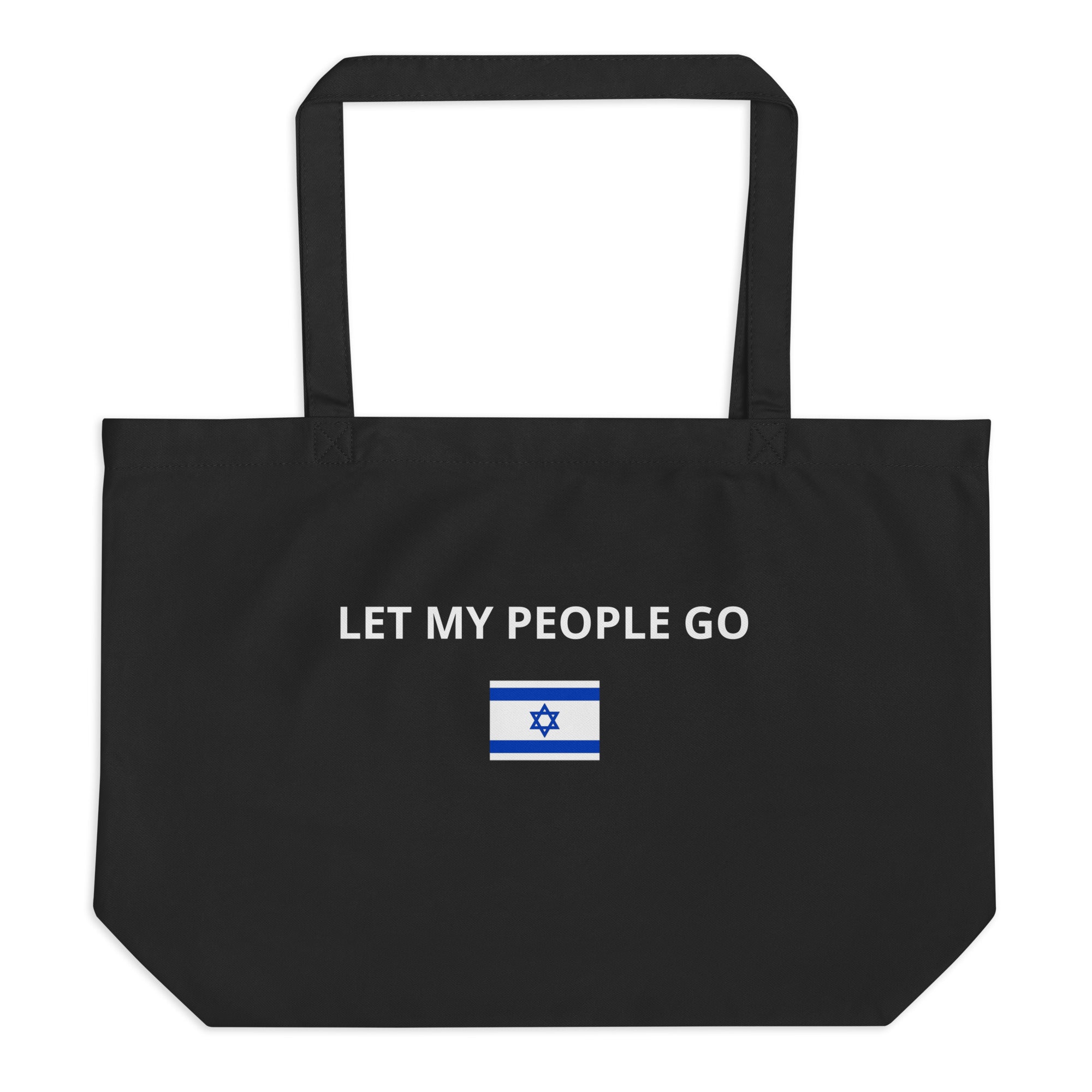 Let My People Go - Large organic tote bag