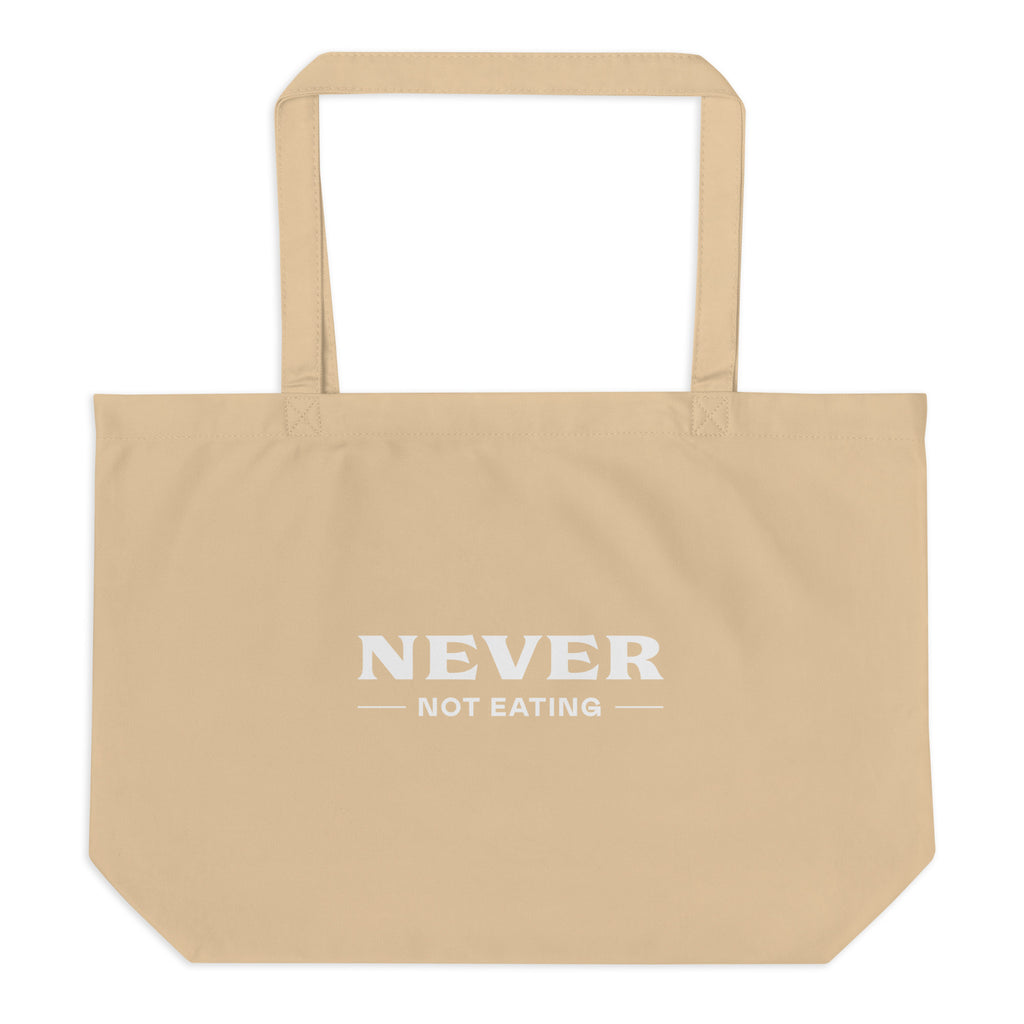 Large organic tote bag