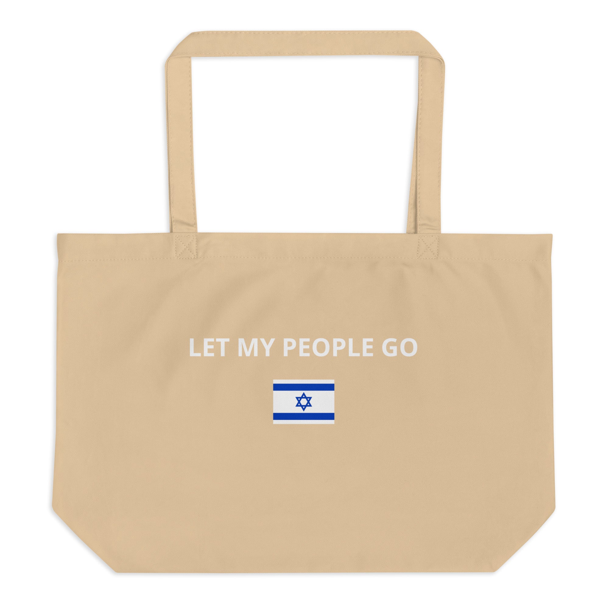 Let My People Go - Large organic tote bag