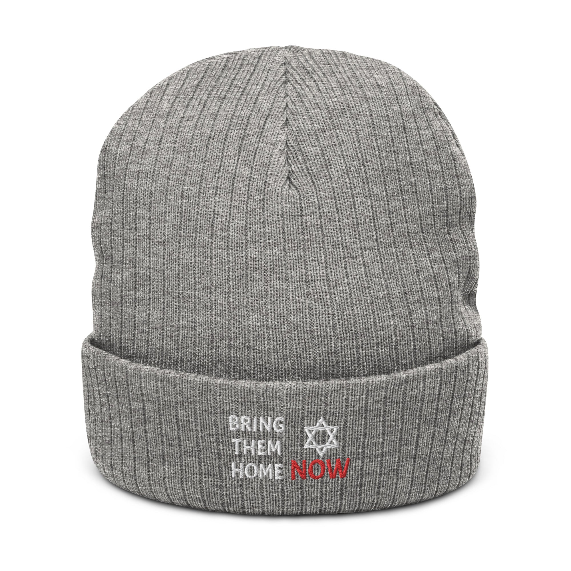 Bring Them Home Now - Ribbed knit beanie