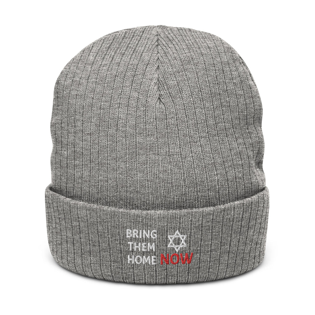 Bring Them Home Now - Ribbed knit beanie