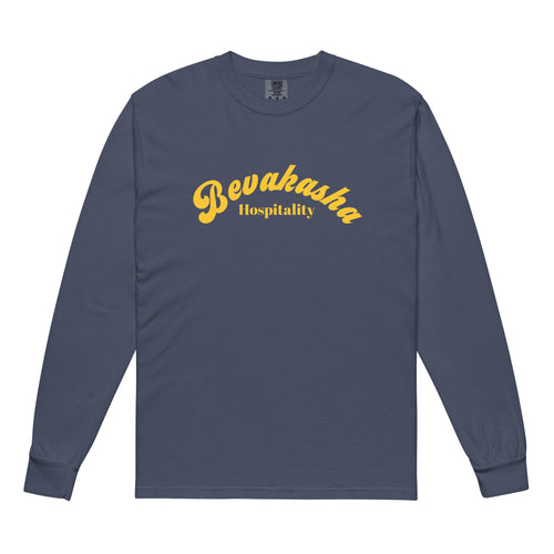 Bevakasha Garment-Dyed Heavyweight Long-Sleeve Shirt Comfort Colors 6014