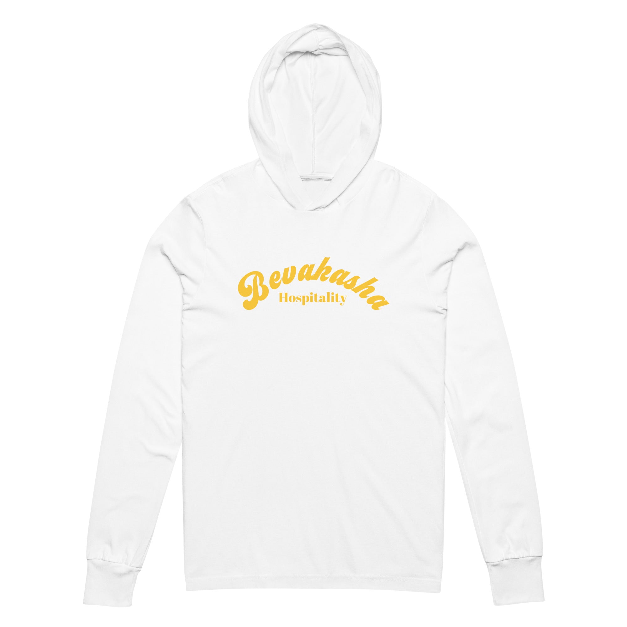 Bevakasha Hooded Long-Sleeve Tee Bella + Canvas 3512