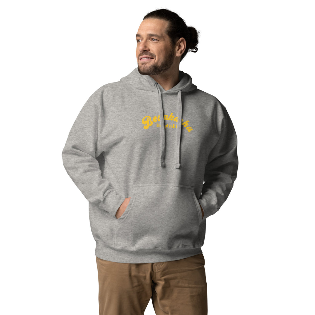 Bevakasha Unisex Drawstring Hoodie Cotton Heritage M2580