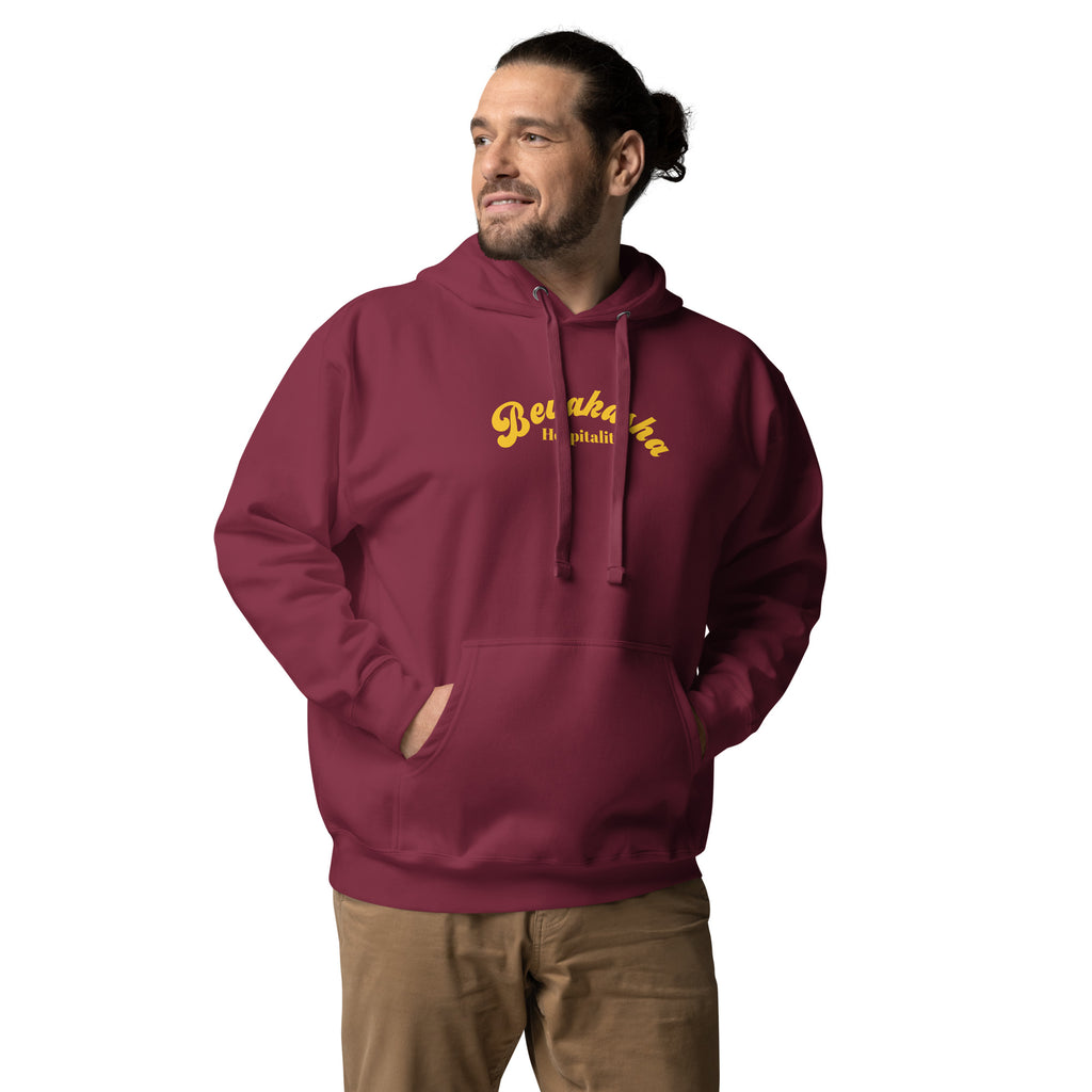 Bevakasha Unisex Drawstring Hoodie Cotton Heritage M2580