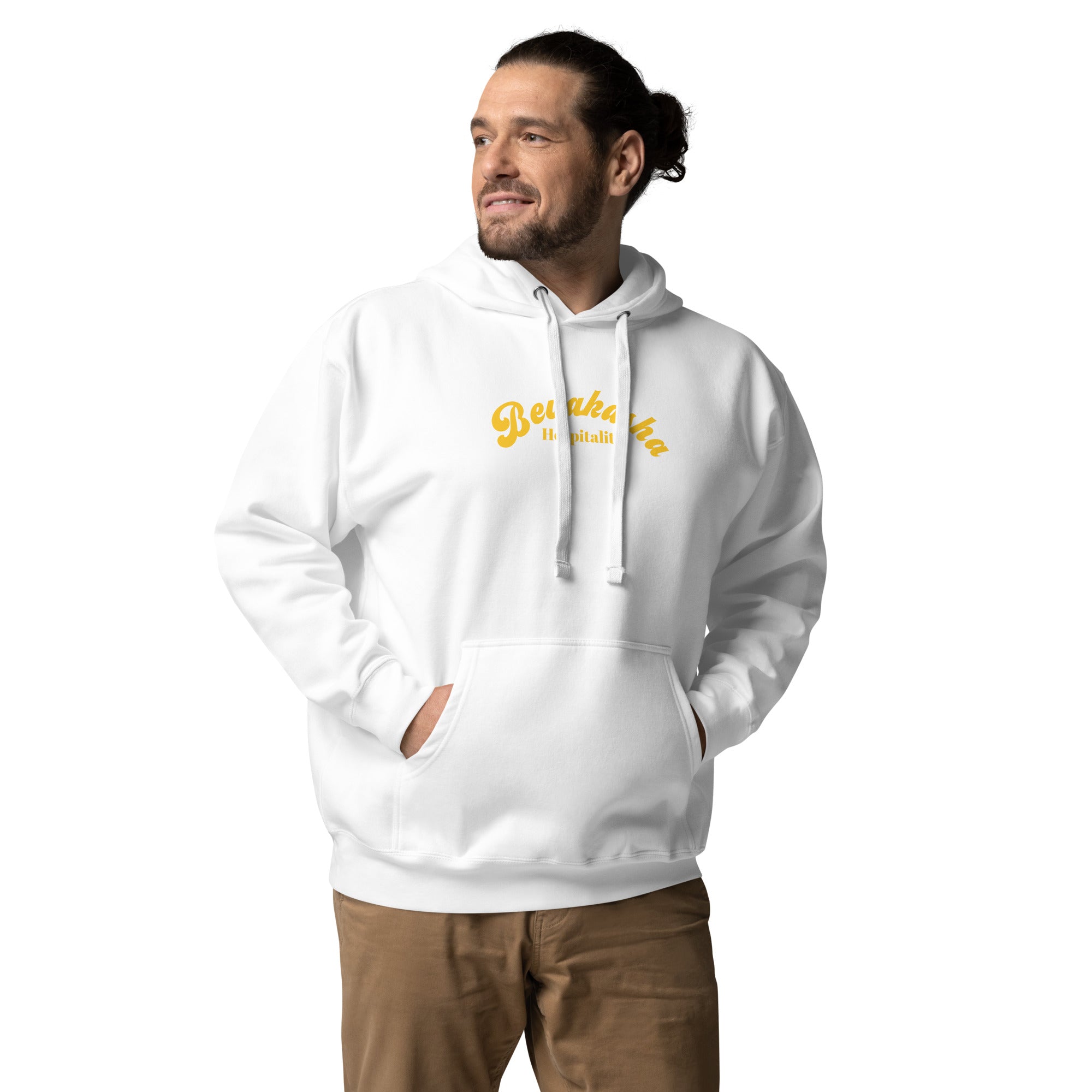 Bevakasha Unisex Drawstring Hoodie Cotton Heritage M2580
