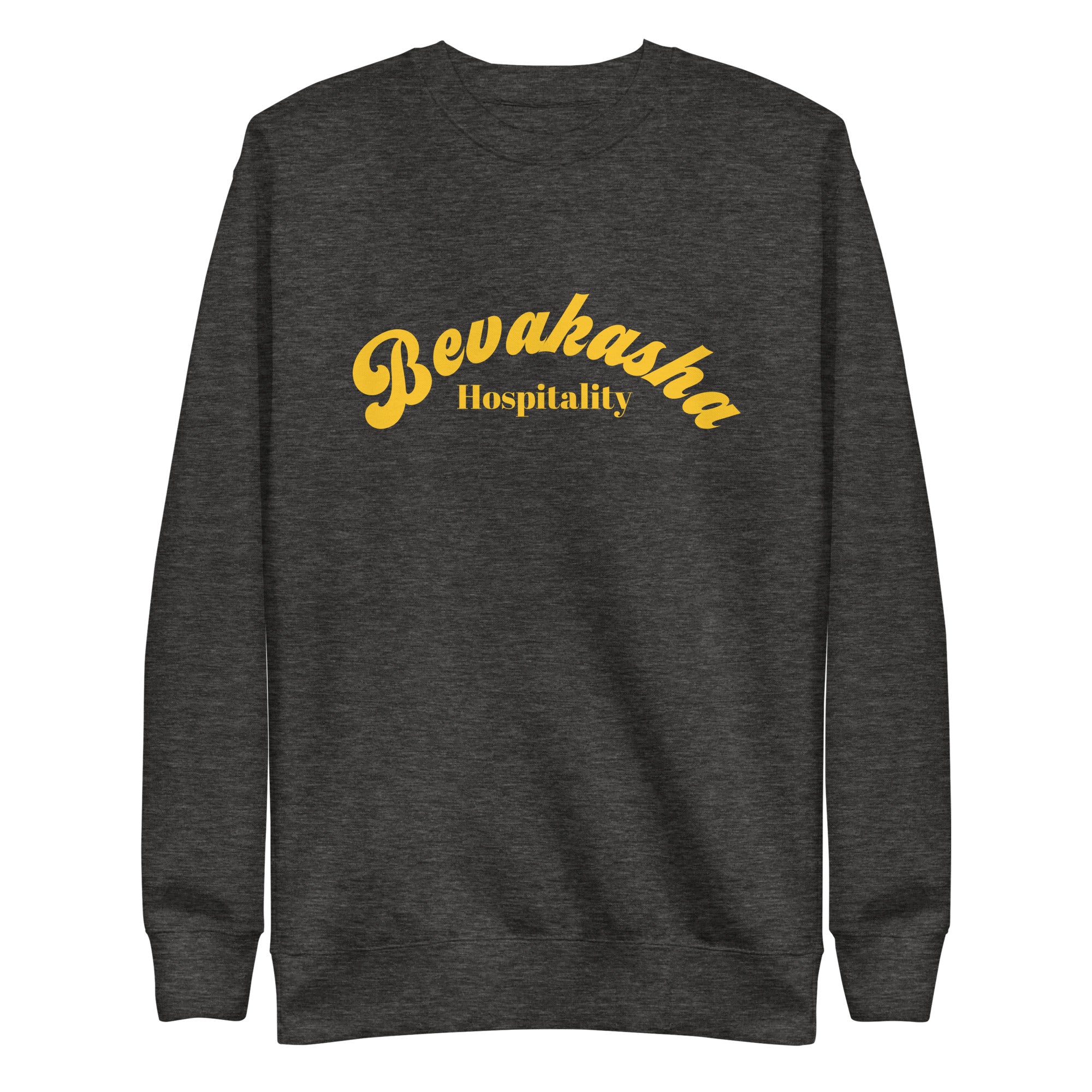 Bevakasha Unisex Premium Sweatshirt Cotton Heritage M2480