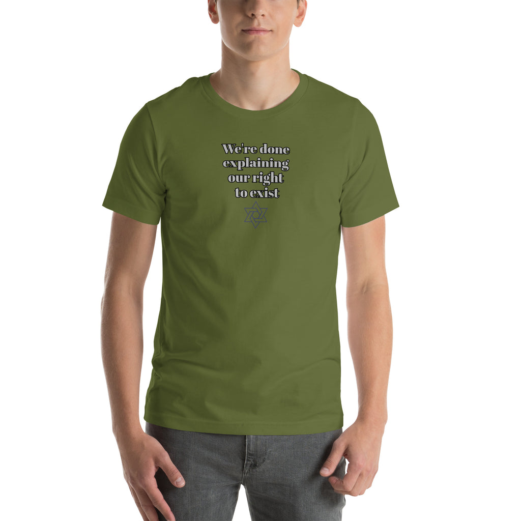 We're done lightweight tee