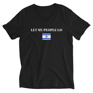 Let My People go - Unisex Short Sleeve V-Neck T-Shirt